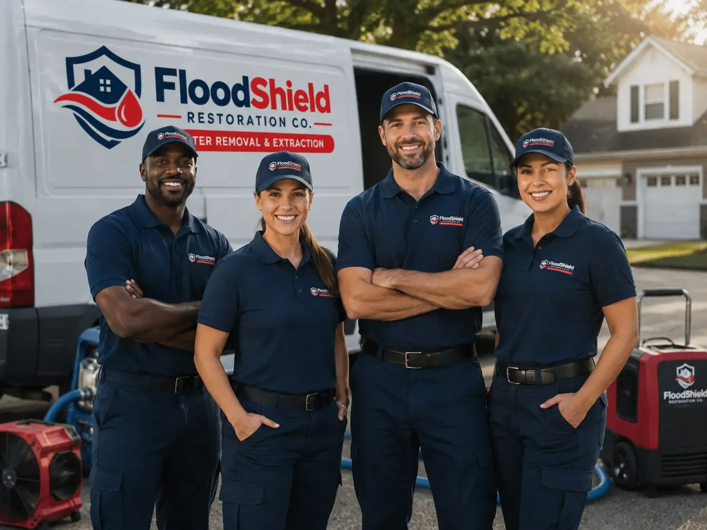 Flood Damage Restoration company in Hankins, NY