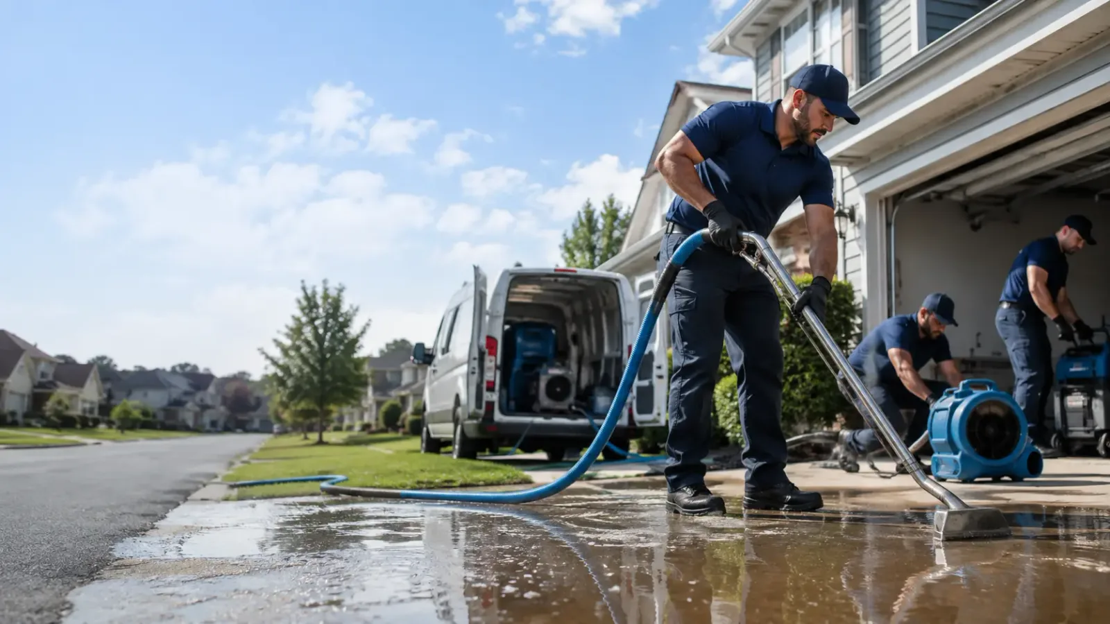 Flood Damage Restoration in Hankins, NY